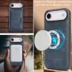 iPhone 17 Air Kalebol MagSafe Leather Card Bag Case - Blue - 7
