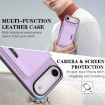 iPhone 17 Air Kalebol MagSafe Leather Card Case (Purple) - 6