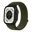 Spruce Green Woven Nylon Watch Band for Apple Watch 46/49/45/44mm - 1