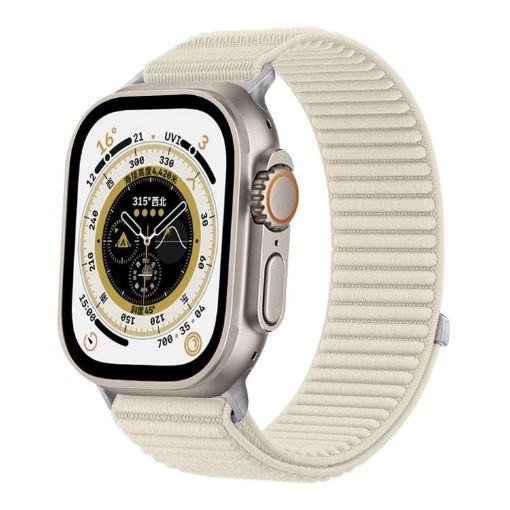 Apple Watch Band 46/49/45/44mm Wild Mountain Woven Nylon Starlight - 1