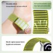 Xiaomi Smart Band 10/9/8 Nylon Hook Loop Watch Band - Wilderness Green - 3