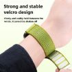 Xiaomi Smart Band 10/9/8 Gray Woven Nylon Hook Loop Watch Band - 5