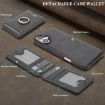 iPhone 17 Kalebol MagSafe Leather Card Holder Case (Black) - 8