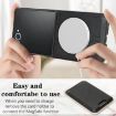 Samsung Galaxy Z Flip7 Kalebol MagSafe Leather Phone Case (Black) - 3