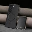 Samsung Galaxy Z Fold6 Kalebol MagSafe Leather Card Case (Black) - 9
