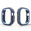 Apple Watch Ultra 49mm Blue Two-Color Half Wrap PC Protective Case - 4