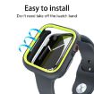 Apple Watch 44mm/45mm Yellow Two-Color Half Wrap PC Protective Case - 5