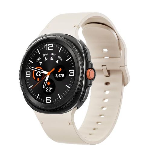 Samsung Galaxy Watch 8 Silicone Band 40mm/44mm, Size S - Starlight - 1
