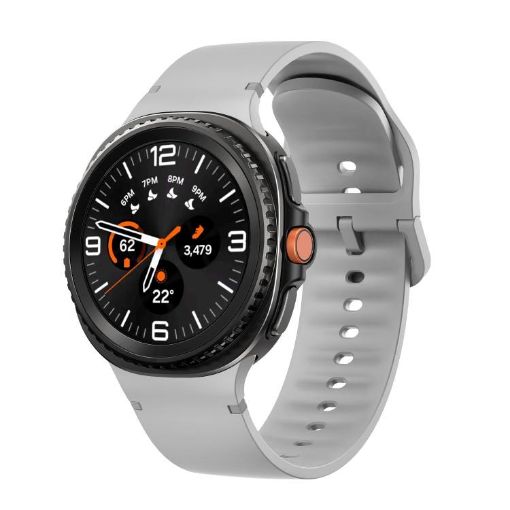 Samsung Galaxy Watch 8 Silicone Band 40mm/44mm Gray Size M - 1