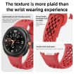 Samsung Galaxy Watch 8 40mm/44mm Black Silicone Band (Beige) - 5