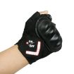 Black Automatic Induction Turn Signal Riding Gloves - Size L - 2