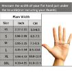 XXL Black Automatic Induction Turn Signal Riding Warning Light Gloves - 6