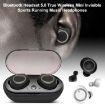 TWS-A1 Bluetooth 5.0 Mini Invisible Earphone with Charging Box & Mic - 2