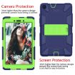 Galaxy Tab A8.0 2019 T290 Shockproof Silicone Case with Holder - Blue/Green - 2