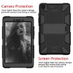 Galaxy Tab A8.0 2019 T290 Shockproof Silicone Case with Holder Black - 2