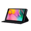 Galaxy Tab A8.0 T290/T295 (2019) Black PU Leather Case with Holder & Slots - 5
