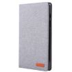 Galaxy Tab A8.0 T290/T295 (2019) Gray PU Leather Case with Holder & Slots - 1