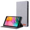 Galaxy Tab A8.0 T290/T295 (2019) Gray PU Leather Case with Holder & Slots - 2