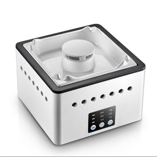 Ashtray Air Purifier - Indoor Smoke Removal, Anti-Secondhand (White) - 1