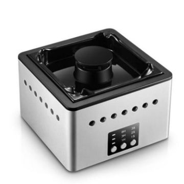 Ashtray Air Purifier - Indoor Smoke Removal, Anti-Secondhand Smoke (Black) - 1