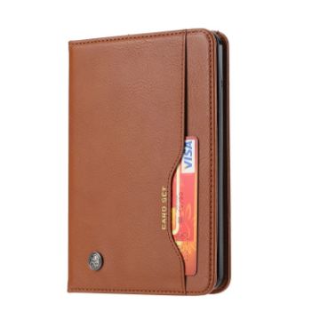 Kindle 2019 Leather Case with Photo Frame, Holder, Card Slots, Wallet - Brown - 1