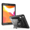 iPad Pro/Air 10.5 Case: 360 Rotating PC+Silicone with Holder & Strap - 4