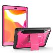 iPad Pro/Air 10.5 Case 360 Rotation PC+Silicone with Holder & Strap - 1