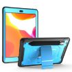 iPad Pro/Air 10.5 Case 360 Rotation PC+Silicone with Holder & Strap - 1