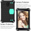 Shockproof Case for Samsung Galaxy Tab A 8.0 (2018) - Black/Aqua - 3