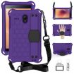 GalaxyTab A 8.0 (2017) T380 Protective Shell, Honeycomb Design, Purple+Black - 1