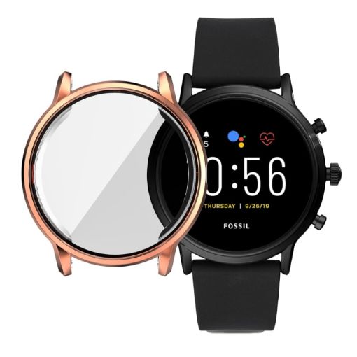 FOSSIL Gen 5 Carlyle Rose Gold TPU Protective Shell - All-Inclusive - 1