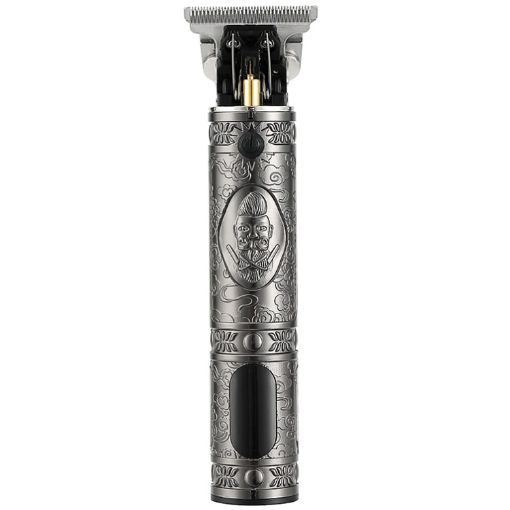 VGR V-228 5W USB Retro Hair Clipper with LED Display - Silver - 1