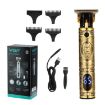 VGR V-228 5W USB Retro Hair Clipper with LED Display - Silver - 3