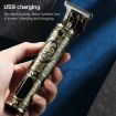 VGR V-228 5W USB Retro Hair Clipper with LED Display - Silver - 5