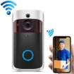 V5 Smart Video Doorbell: Night Vision, WiFi, Wireless, Black - 1