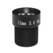 Weesee 3MP 12mm M12 CCTV Lens, 26.2 F2.0 Fixed Iris for HD Camera - 1