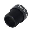 Weesee 3MP 12mm M12 CCTV Lens, 26.2 F2.0 Fixed Iris for HD Camera - 3