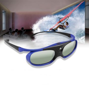 Universal Battery DLP 3D Glasses 96-144Hz for XGIMI Optoma Acer TV - 1