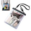 Transparent Waterproof Bag for Mobile Phone & Small Items - White - 1
