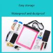 Transparent Waterproof Bag for Mobile Phone & Small Items - White - 4
