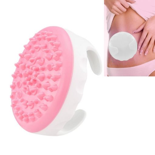 Pink Electric Meridian Body Brush Massager Scraping Instrument - 1
