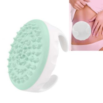 Green Electric Meridian Body Brush Massager Scraping Instrument - 1