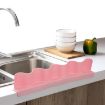 Sucker Type Splash Guard Flap Water Separator - Home Kitchen Tool (Gary) - 4