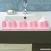 Sucker Type Splash Guard Flap Water Separator - Home Kitchen Tool (Gary) - 5