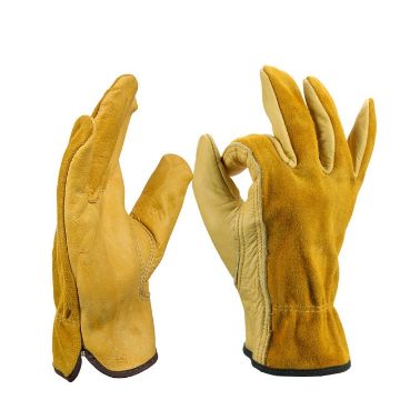 Motorcycle & Garden Safety Gloves - 2 Pairs, Size L Riding Gloves - 1