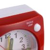 Yellow Bedside Mute Alarm Clock with Light & Snooze Function - 5