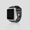 A1 1.54" IPS Screen Bluetooth Smart Watch with Call & Music - Silver - 1
