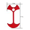 Camping Tent Pegs - 4 PCS Windproof Fishbone Nail Anchor for Outdoor Use - 5