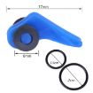 Purple Plastic Fishing Hook Keeper - 10 PCS Bag for Rod & Lure Safety - 3
