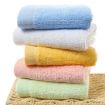 Wood Fiber Small Square Dish Towels, 2 PCS - Blue - 3